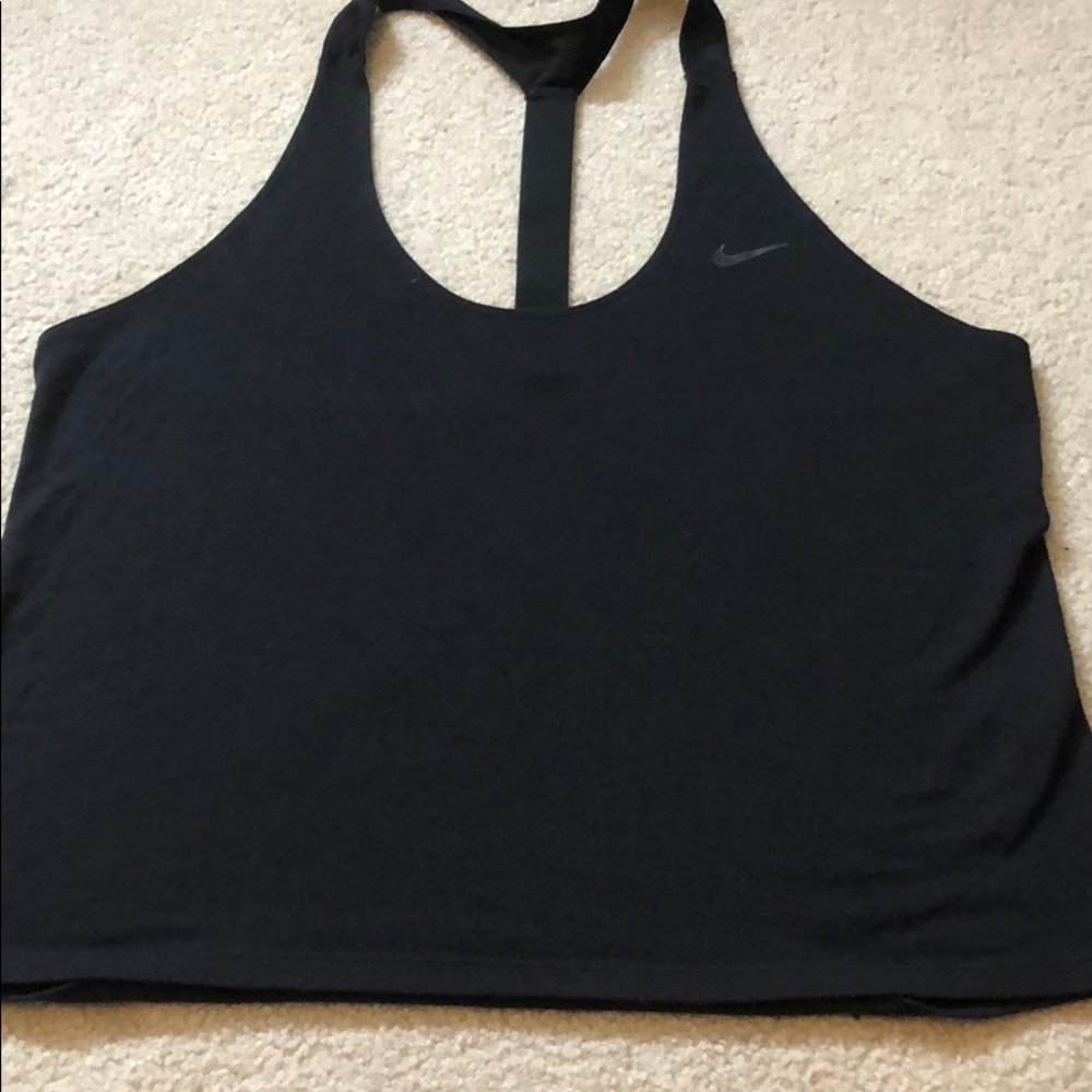 Black T-Back Nike tank